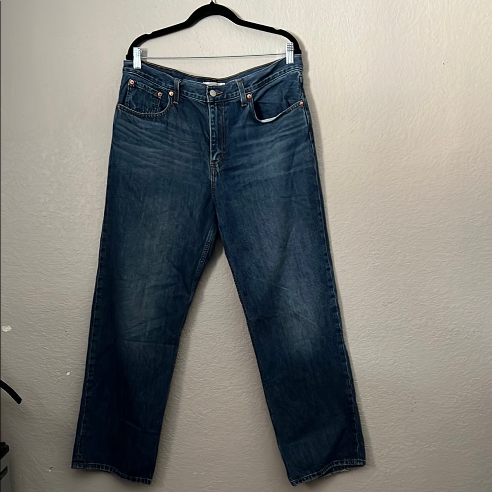 Levi’s Low Pro Straight Jeans Size 33 Relaxed Straight Leg Denim
